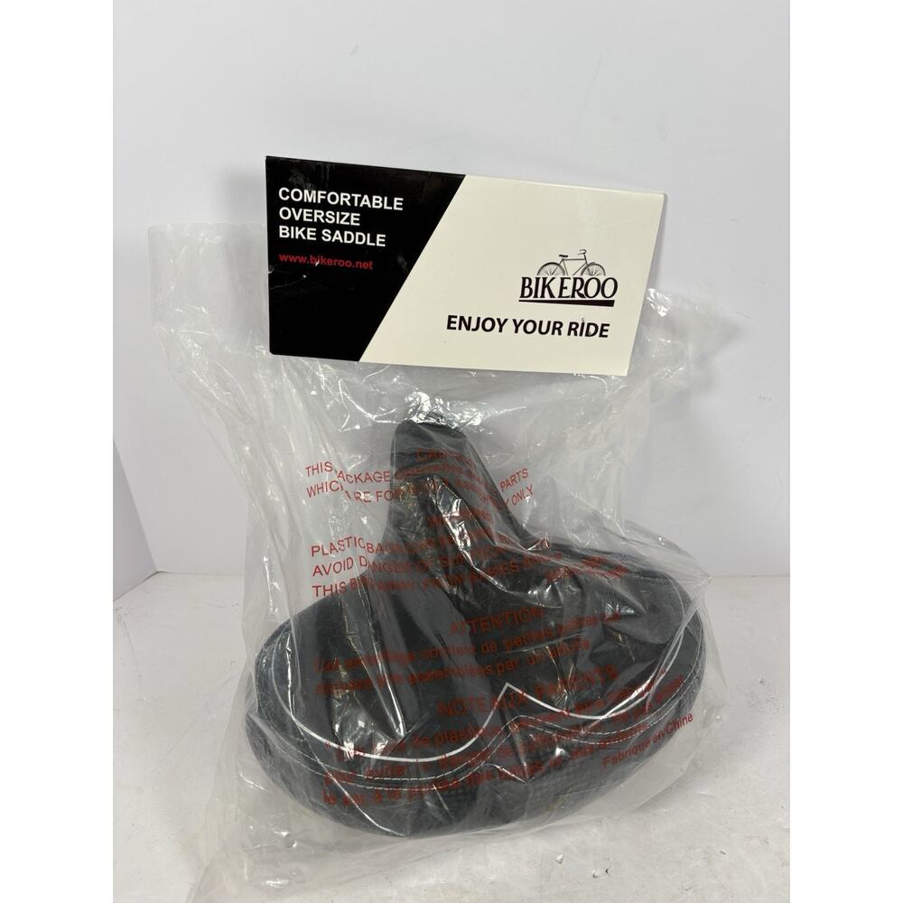 Bikeroo Wide Saddle Oversized Comfort Outdoor Bike Seat